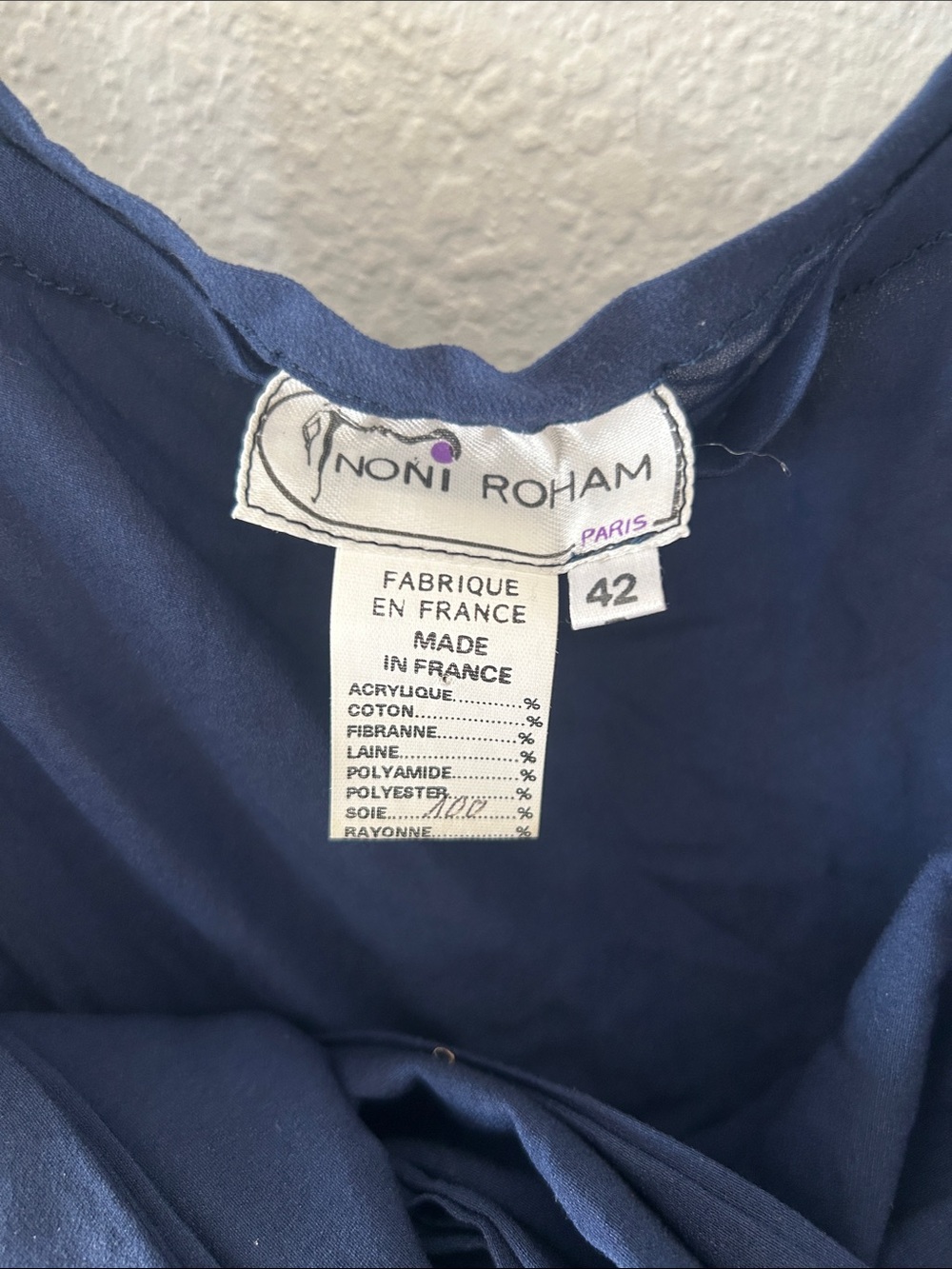 Vintage Made in Paris Dress - Picture 2 of 4